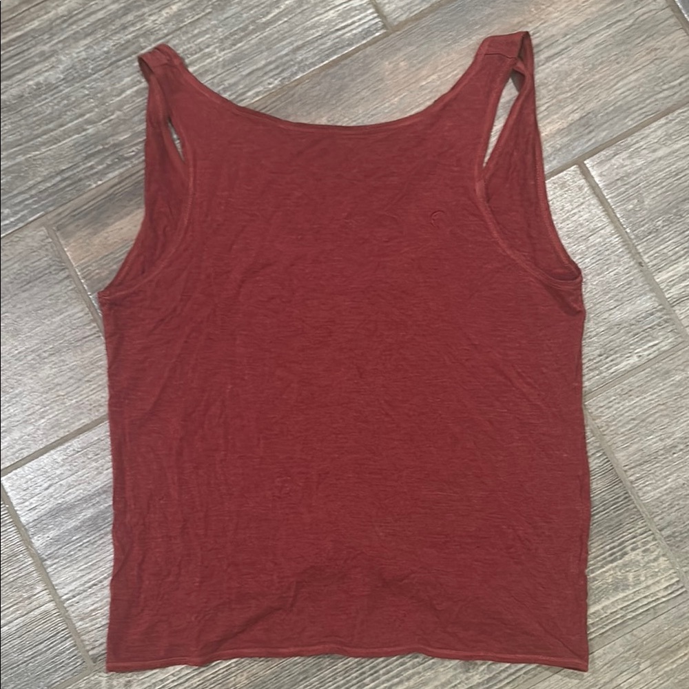 (EUC) Zyia Maroon Swirl Tank